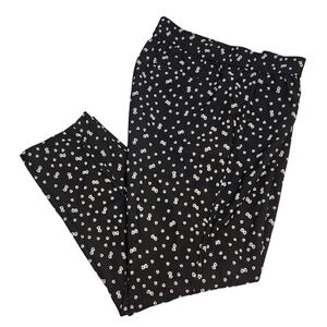 Lord & Taylor Floral Print Pull On Pants